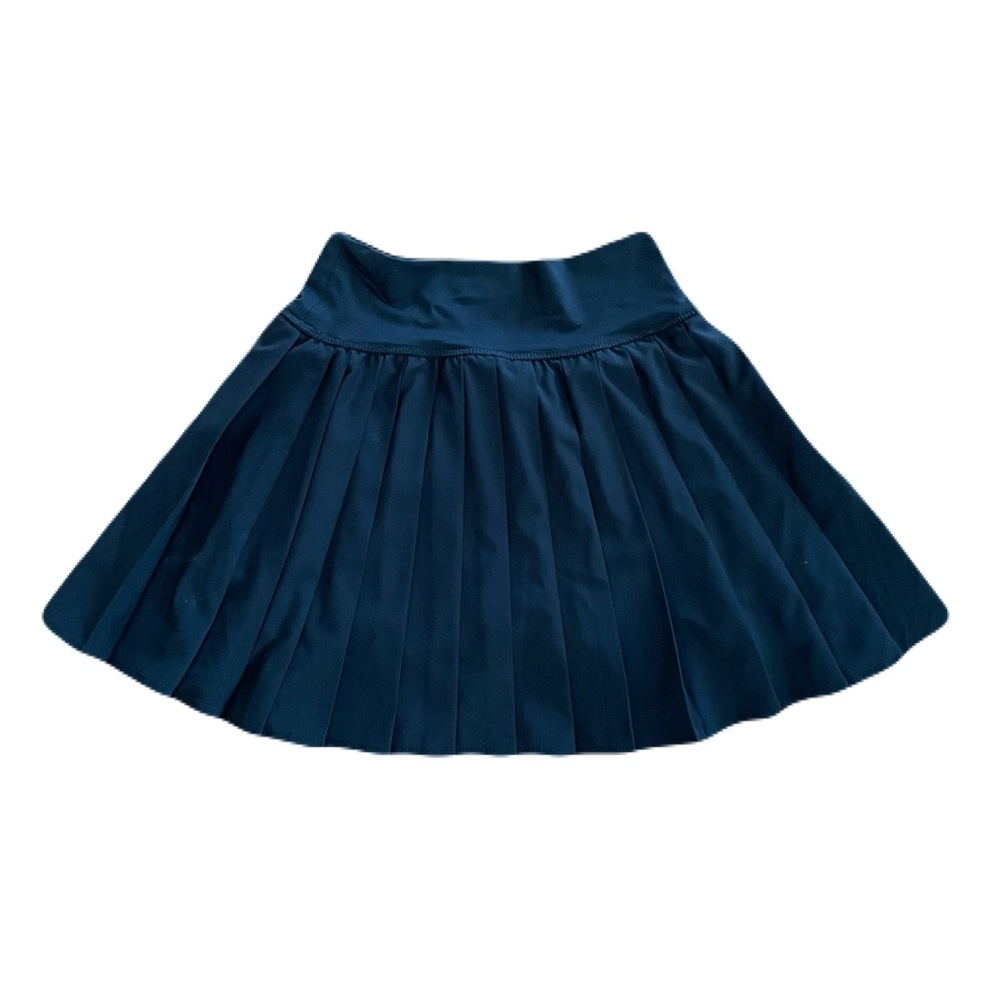 Vanilla Star Navy Pleated Tennis Shorts/ Skirt